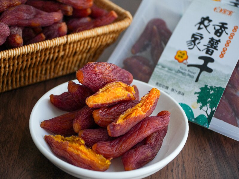 High-Quality Whole Dried Little Sweet Potato Vacuum Package Dried sweet Potato